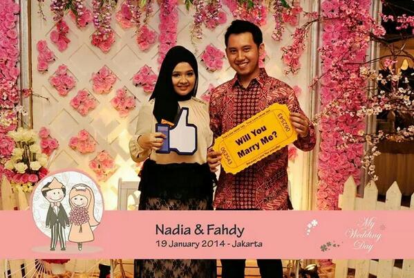 rafiaulia's tweet photo. @Memoart_design at Mesjid Pondok Indah (Nadia &amp; Fahdy Wedding) ❤ http://t.co/61QTSVl5R7