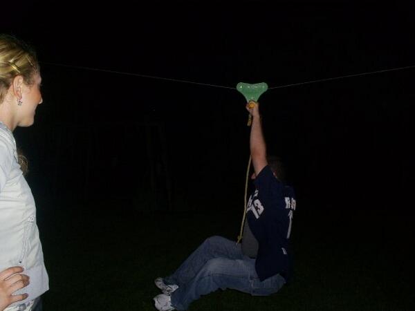 #tbt #Trenchcoat nearly 40 pounds heavier in college attempting to zipline at <a href="/Pstoltz_kicker/">Paul Stoltz</a>'s party.