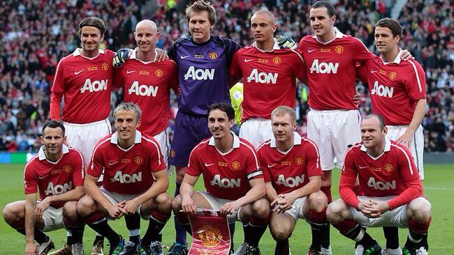تويتر True Red Devils على تويتر ギャリーネヴィル引退試合のメンバーがすごすぎ Gkクシュチャク Dfギャリー ネヴィル Dfフィリップ ネヴィル Dfブラウン Dfオシェイ Mfベッカム Mfスコールズ Mfギグス Mfパット Fwルーニー Fwオーウェン Http T Co 4syorjtt9t