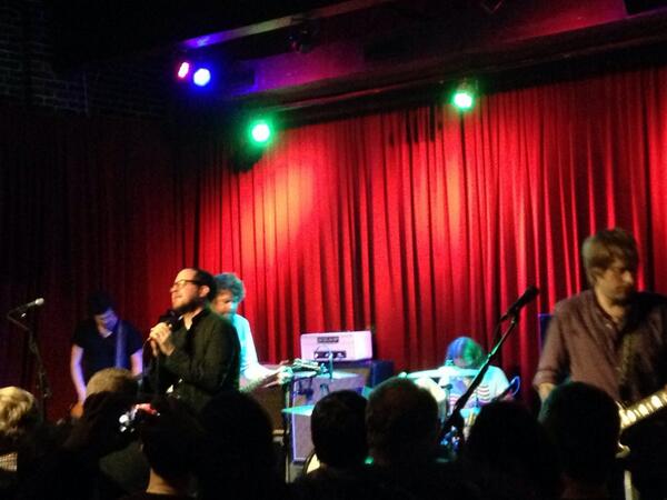 chesterlampkin's tweet photo. Got to see The Hold Steady at @offbroadwaystl #facerockedoff http://t.co/8PSoXHrXyi