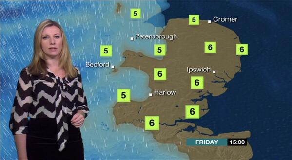 BBCNorfolk's tweet image. Weather: A cold start. Turning wet and windy later. Top temp 7°C. Sara Thornton has this morning's forecast: