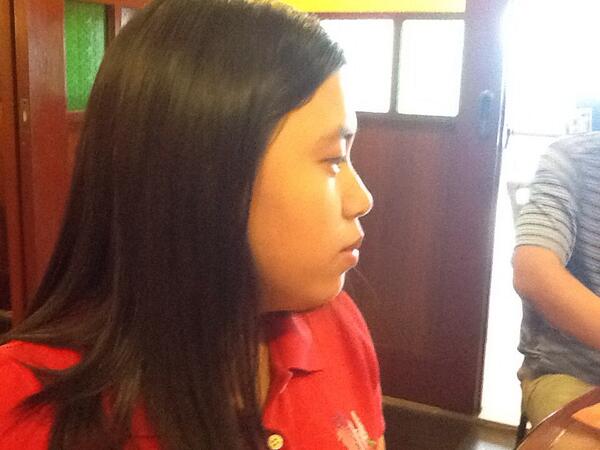 cherryquieng's tweet image. My look-a-like cousin. :p