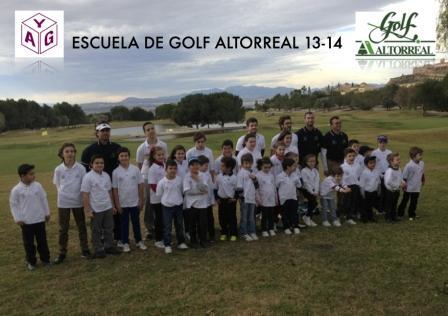 Nuestra escuela, nuestros futuros golfistas !!!!
