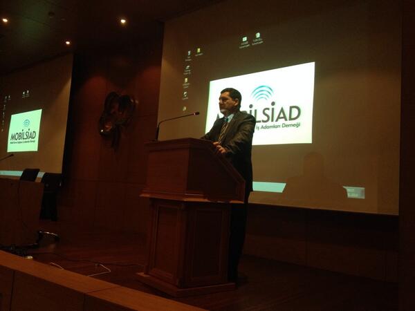 mobilsiad's tweet photo. Dijital Oyun Sektörüne Yönelik Teşvikler Semineri MOBİLSİAD Başkanı Prof Dr Kerem Alkin'in açılışkonuşması ilebaşladı http://t.co/IFMq8Jt9k0