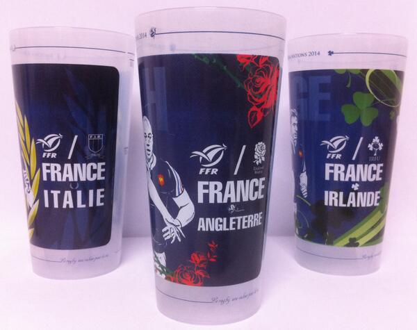 EcocupEu's tweet photo. Win 8 @EcocupEu #sixnations cups for the best pics from @StadeFrance on Sat, pics to include a cup from de game. http://t.co/XdW9wmz4S0