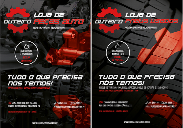 Os nossos flyers já saíram à rua!