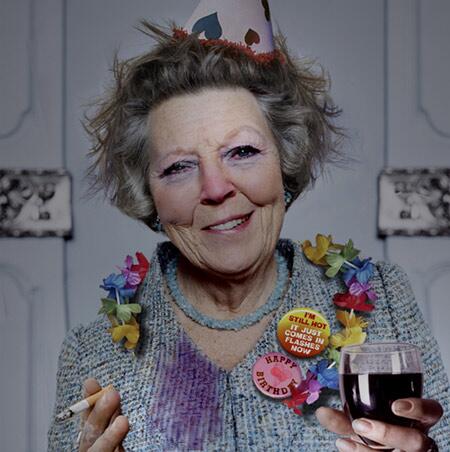 Maman is gisteravond al begonnen met het vieren van haar #verjaardag. Viert u mee? #Beatrix #gefeliciteerd