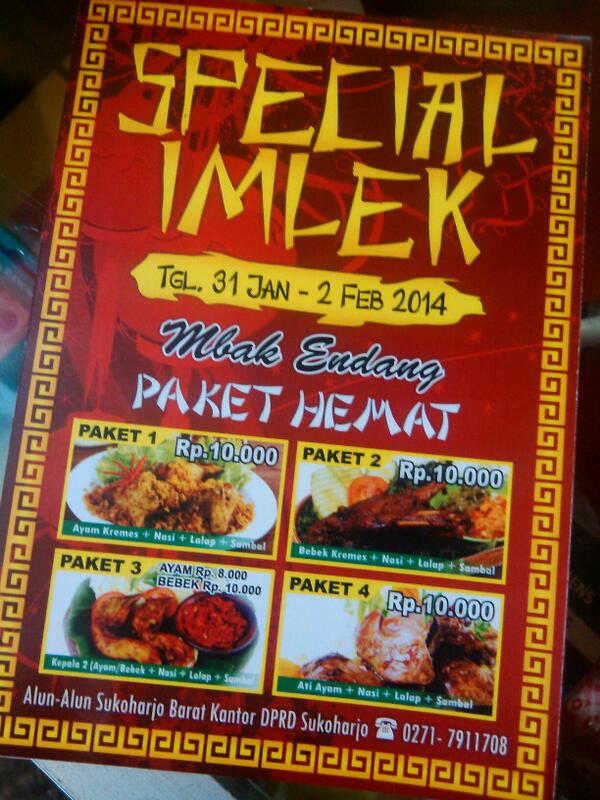 Hay hay special imlek PAKET HEMAT mbak endang cc <a href="/AkaDianCash/">Aka</a> @AgeSetiawan <a href="/Rinno_Orlando/">Rinno Orlando</a> <a href="/alvineeta/">Alvi Erviana S</a>