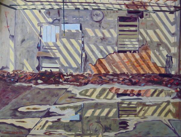 JosephSuttle's tweet photo. "Sun-Striped Ruins" 1991
36x48
oil on canvas
http://t.co/WX8z8WrVRT http://t.co/2S8EI6i3WA