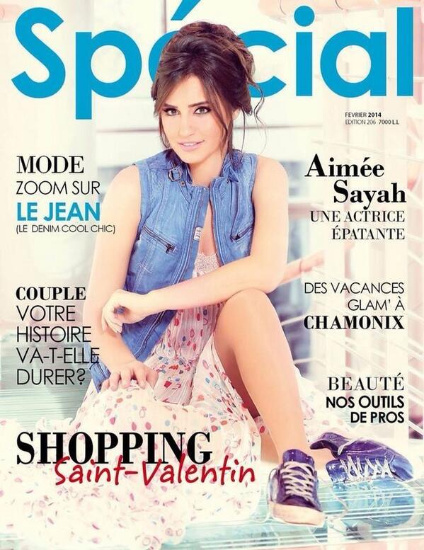 LebaneseDrama's tweet photo. "@AimeeSayah: Spécial.. Numéro de Février 2014.. http://t.co/u2TuMpGVFl" ♥♥♥♥♥♥
