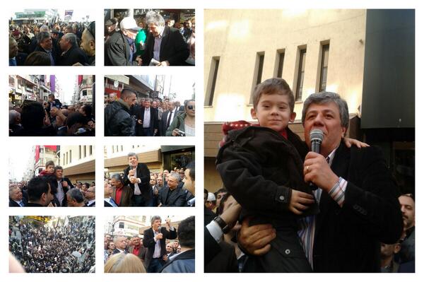 CHP İzmir Milletvekili Mustafa Balbay Karşıyaka'da