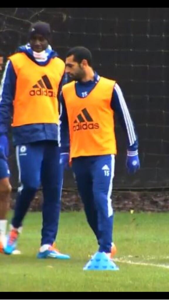 Chelstransfer On Twitter Mohamed Salah And Demba Ba Trained Today Cfc Http T Co B7jgxaw5bd