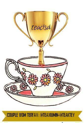 tearadio's tweet photo. KATEGORI COUPLE WGM TERFAV JATUH PADA @TEAXIUMIN-@TEAKTEY SALAM SEJAHTERA! PIALA DIBAGI DUA YO!<3 http://t.co/8rriLhe3gv