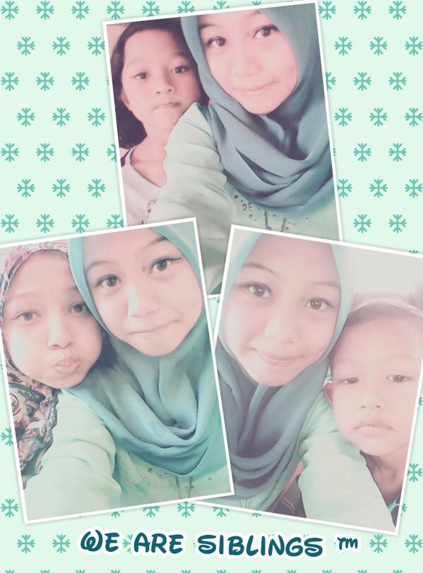 BellaAustere's tweet photo. Adikk adikk sayo :* 
P/s : soreee lagy tadokkk terrr . http://t.co/L8bszb2JXl