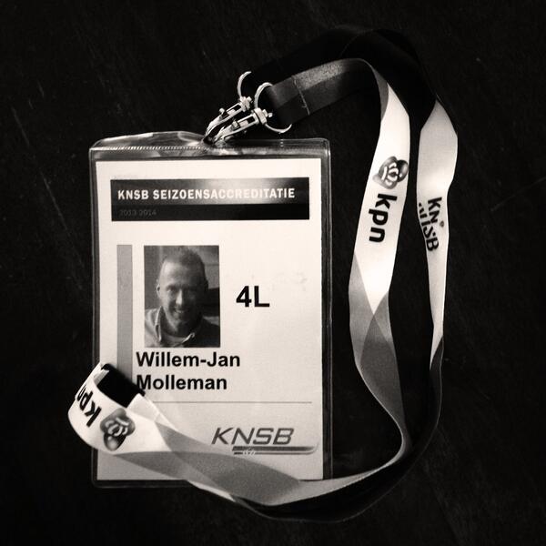 TEAMWJM's tweet photo. Accreditatie voor de coach is binnen. Nog 1 week en dan staat @rikQualm op het NK junioren Allround en Afstanden! http://t.co/s5Plj5YQgO