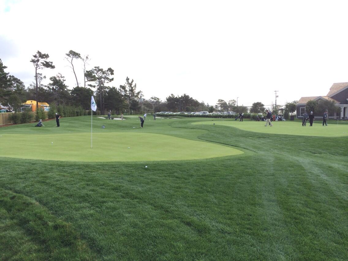 PaulStankowski's tweet image. The new practice facility at Pebble Beach is pretty darn good! #weTalkingAboutPractice