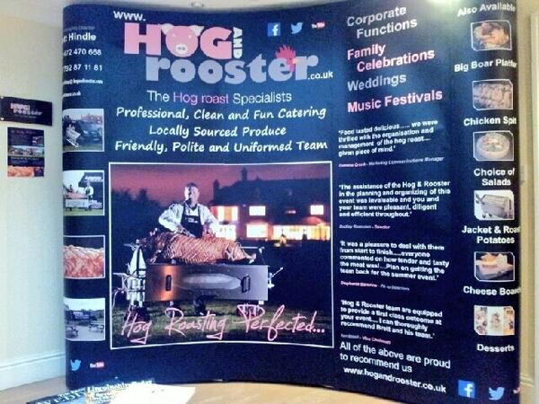 TheBlueMinion's tweet image. Another satisfied customer @hogandrooster a display that matches the quality of the business. #image #branding