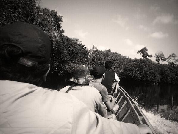 River Cruising at West Kalimantan