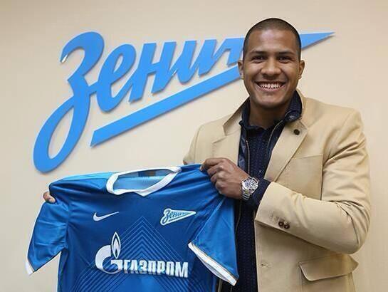 Salomón Rondón ha sido presentado con el Zenit, su precio ronda entre los 18M de euros y usará el dorsal #9