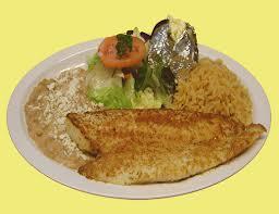 Chefs Special.
Fresh Flounder Fillet with any two sides $8.95 ALL DAY..