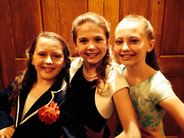 AboveTheBarre1's tweet photo. Our Junior Contestants ready for interview!!! http://t.co/NWKxWJGusM