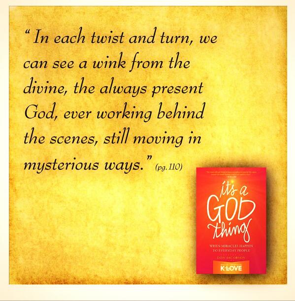 IAGTMiracles's tweet photo. @KLOVERadio @donjacobson @ThomasNelson http://t.co/v14wbKY5y4