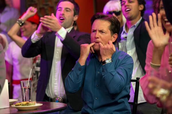 Put your hands together for FRIDAY! #TGIF #MichaelJFox