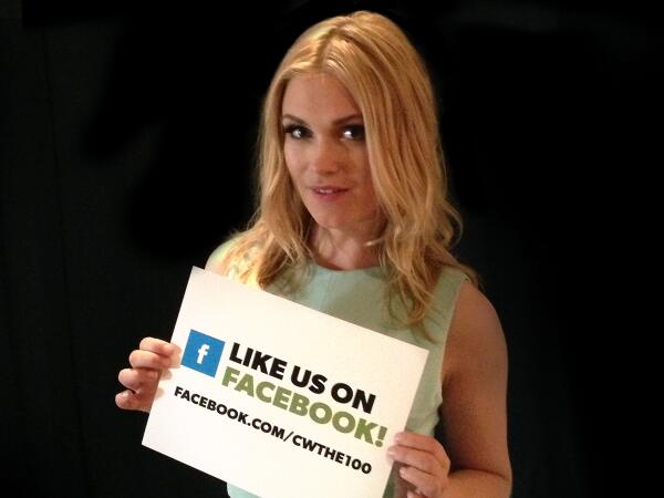 cwthe100's tweet photo. Meet Clarke of #The100, played by @MisElizaJane. Like us on Facebook! http://t.co/CCrodbiFBQ http://t.co/lx4HKYfSpa