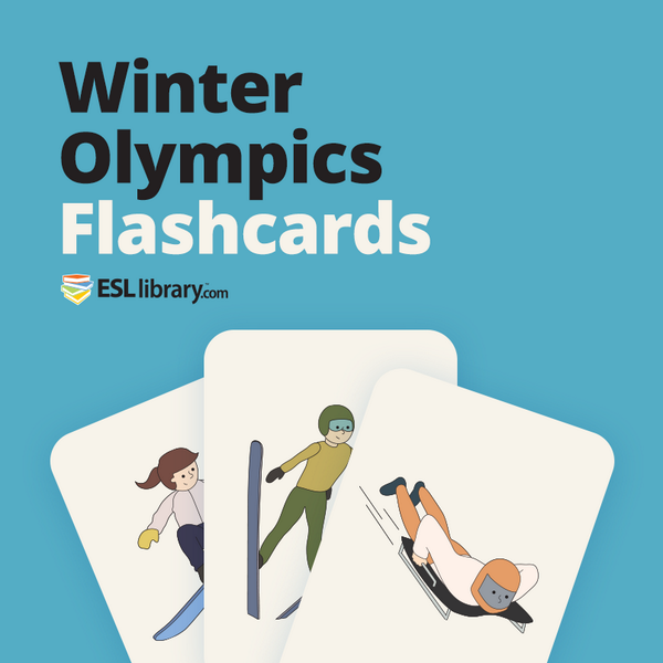 ElliiLearning's tweet image. NEW Winter Olympic Flashcard Set (and a bunch of suggested activities) bit.ly/WinterFlashIde… #ELT