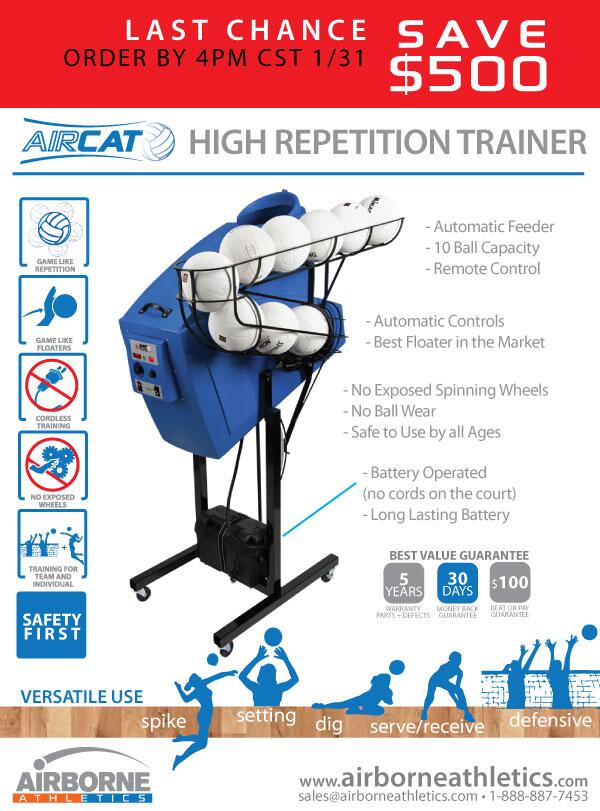 AirCAT Volleyball (airbornevball) Twitter