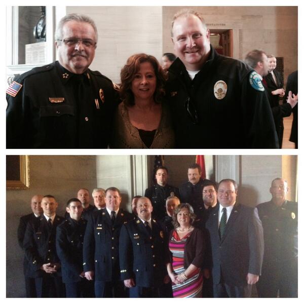 It was a pleasure having our local heroes at the Capitol this week!