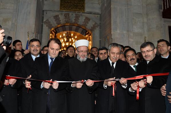 Vakıflar Genel Müdürlüğümüzce restore edilen Üsküdar'daki Mihrimah Sultan Camisi'nin ibadete açılış törenine katıldım