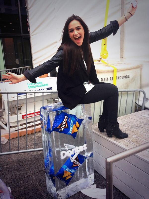 Holla at your new spokeswomen <a href="/Doritos/">Doritos</a> <a href="/50yardlounge/">50 Yard Lounge</a>