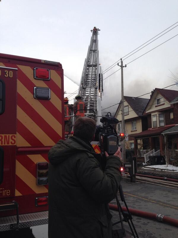 margisoncbc's tweet photo. CBC's Craig Chivers gets pics for @cbctoronto http://t.co/oiuVcrEm3y