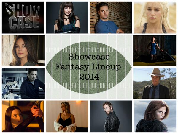 ShowcaseTV's tweet photo. This is our Showcase Fantasy Draft Lineup! Tell us your Fantasy Lineup using #SundaynightShowcase http://t.co/lGcQGZ0l8o