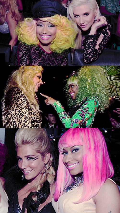TheMarajMag's tweet photo. “@HausOfAustin: True friends never die @keshasuxx @nickiminaj http://t.co/LozVxlKn1a”