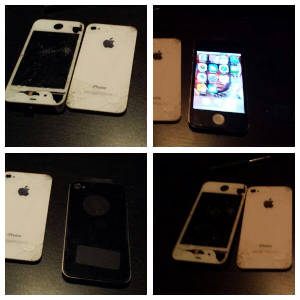 TechConnectNC's tweet image. Iphone4 screen replacement $65 parts include                         TechConnect