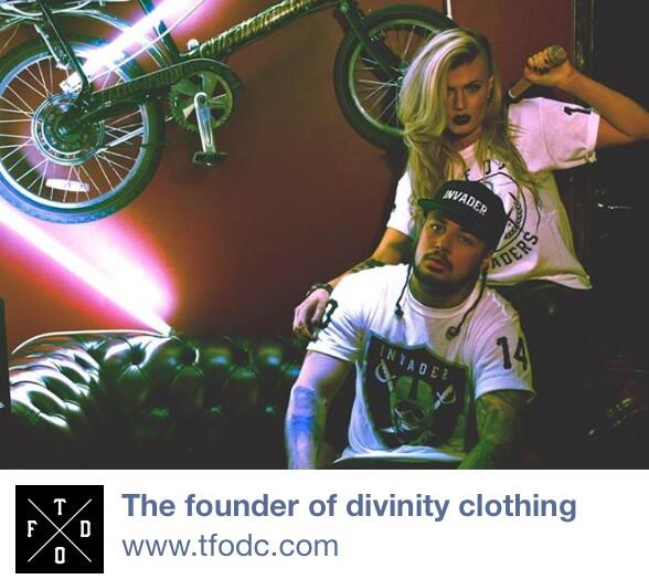CutThroatClub's tweet photo. make sure you check out #CutThroatClub modelling @TFODCLOTHING 's new line; dropped 6pm tonight!! 💉👕👖👟 http://t.co/SuPjm7rRYr