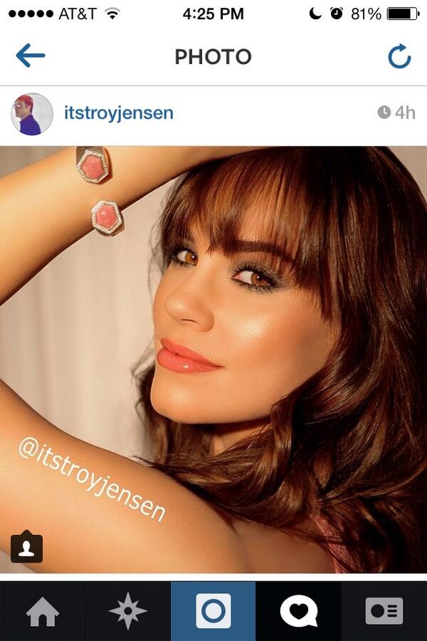 MsNikoTakeda's tweet photo. Look at what Troy Jensen posted on Instagram! http://t.co/d1IecGaEuH