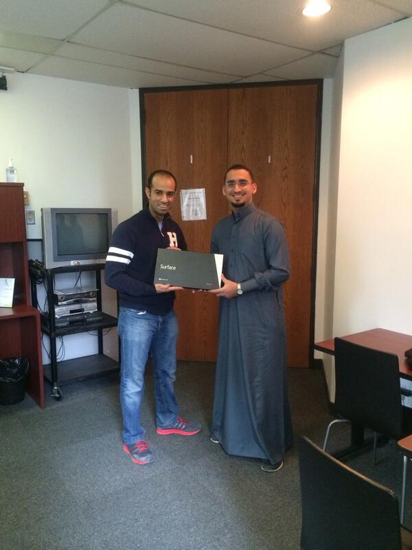 ssp_en's tweet image. Surface Windows to our #volunteer #sspro #InternationalStudent #studyabroad #jeddah #Riyadh #Toronto #gift #thankyou