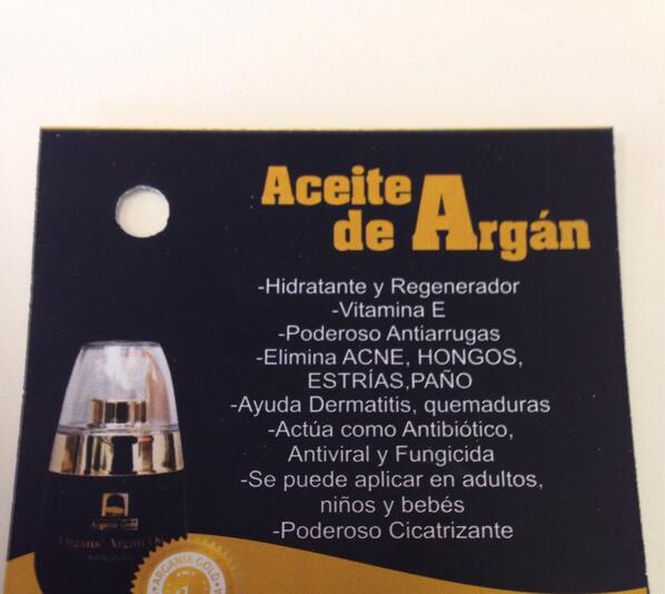 AceiteR's tweet photo. @Vanzzini Mario, te quiero regalar un aceite de argán, a donde te lo llevo? http://t.co/zMbBeteFcR