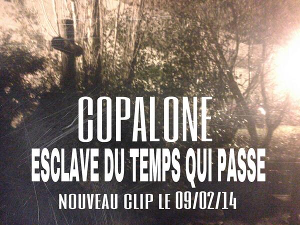 Copalone's tweet image. Nouveau clip le 09 février ! #esclavedutempsquipasse #3576Records #35èmeÉlément