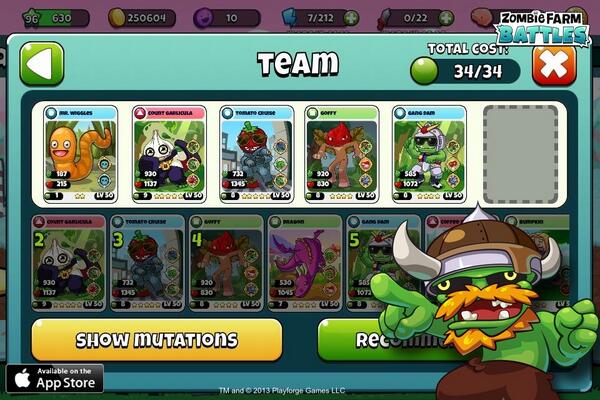 Zombie Farm Battles tweet media