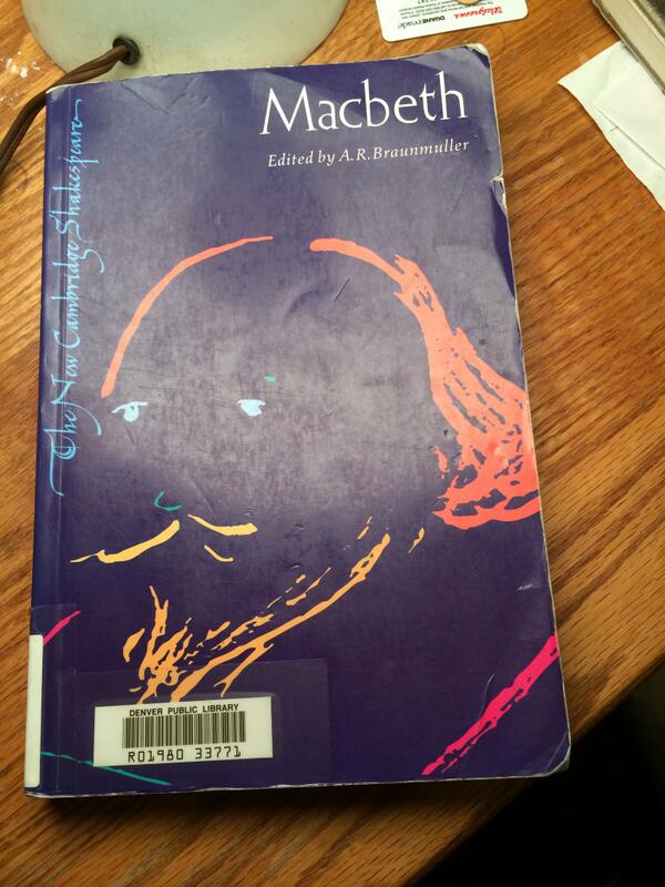 pal_zoe's tweet image. Ok, enough procrastinating time to get down to business. 
#actorstuff #ScottishPlay