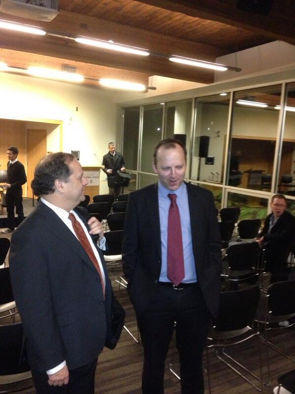 ianabailey's tweet photo. Two hardened #bcelxn13 warriors after reflecting on last year's tough fight. #bcpoli http://t.co/FvNbEAScEg