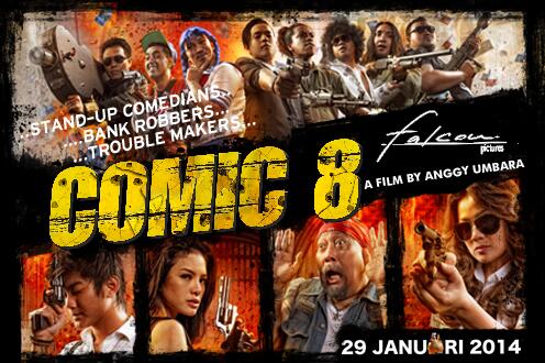 cinema21's tweet photo. 3 Hari, COMIC 8 Raih 300 Ribu Penonton. http://t.co/bzR3IbqP2B http://t.co/fd6dotDzfT