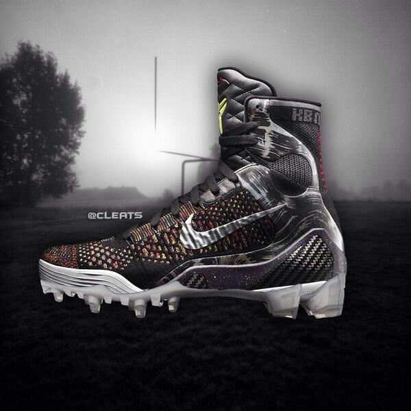 kobe football cleats