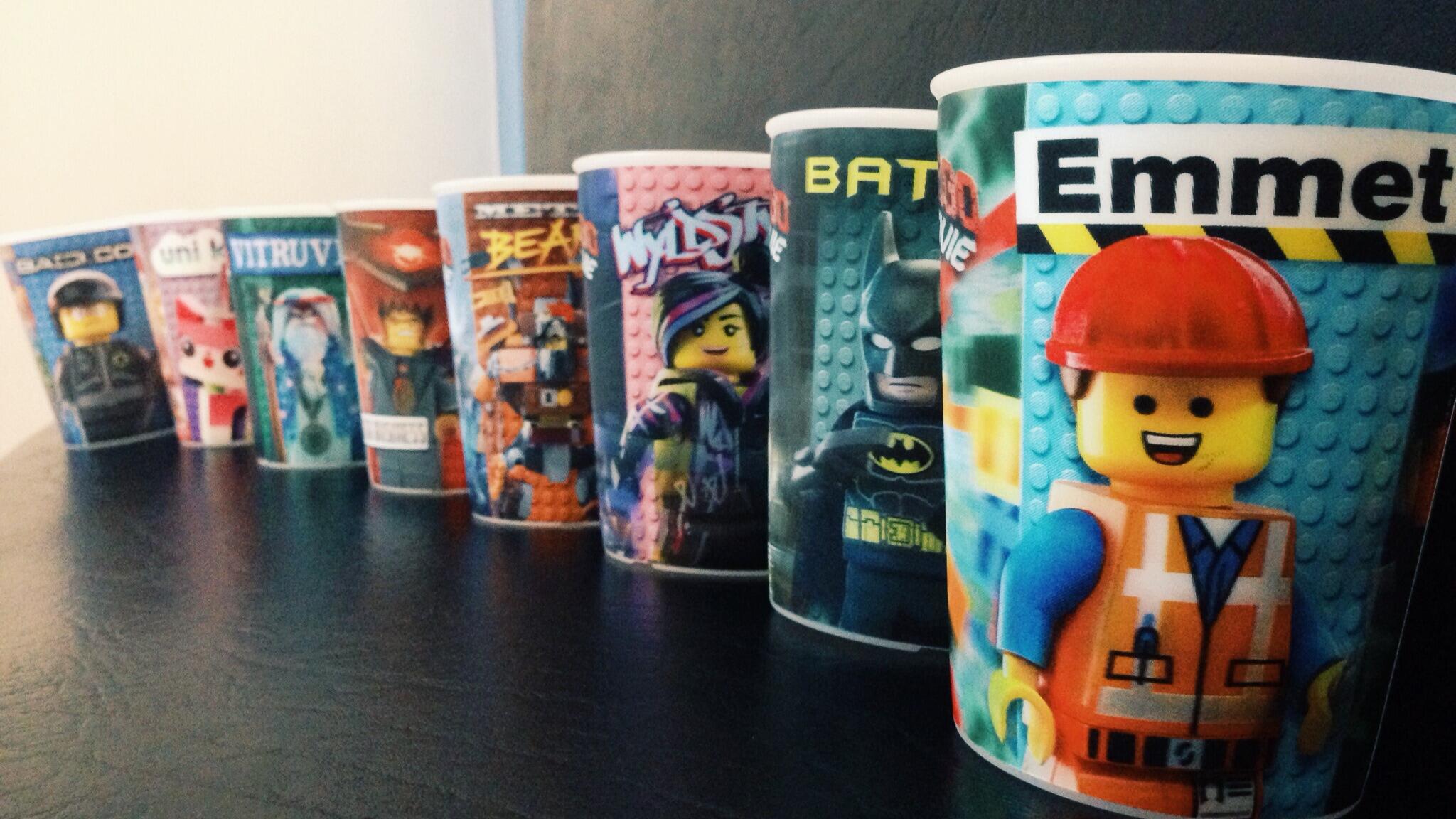 Lego movie mcdonalds cups sale