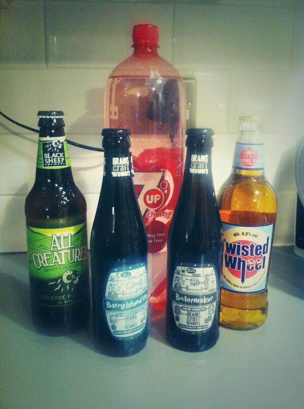 MrStu84's tweet image. Got in from work to a right lovely treat last night! #beer #cherryup