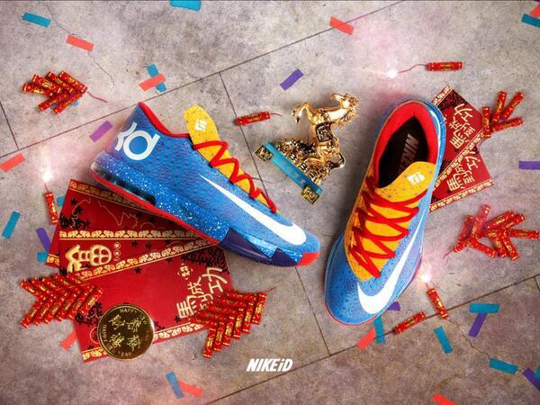 nicekicks's tweet photo. Nike KD VI "Year of the Horse" #NIKEiDPE for @KDTrey5 -> http://t.co/WmgcPNlFsG http://t.co/ABfGxsraKW